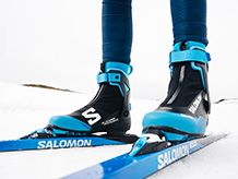 Detské bežecké lyžiarske topánky