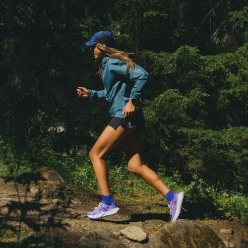 Dámske bežecké topánky ASICS Trabuco 14 foggy teal/radiant amethyst