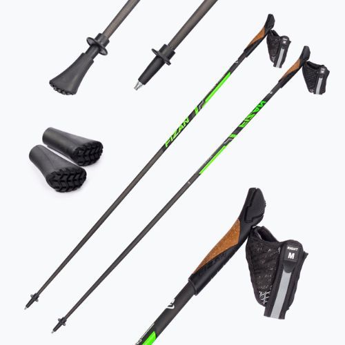 FIZAN Runner nordic walking palice zelené S21CA05