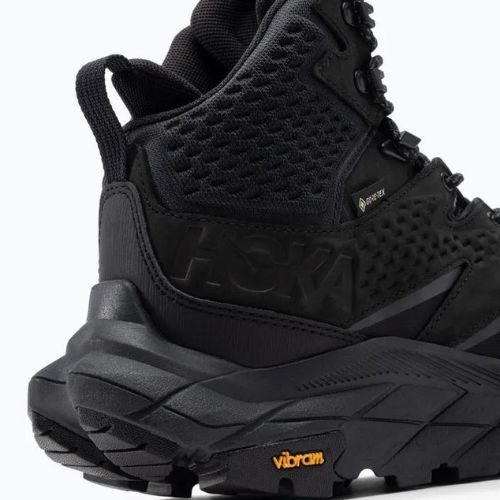 Pánske trekové topánky HOKA Anacapa Mid GTX black 1122018-BBLC