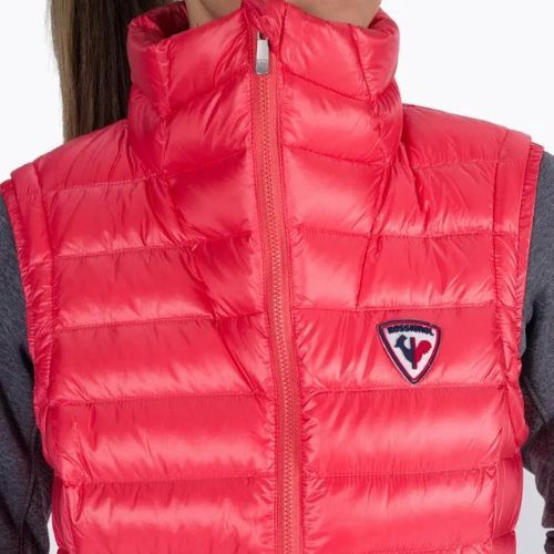 Dámska lyžiarska bunda bez rukávov Rossignol W Classic Light Vest corail