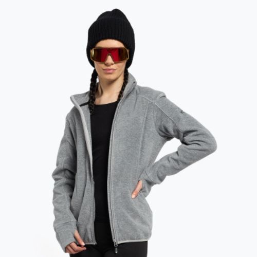 Dámska snowboardová mikina ROXY Harmony 2021 heather grey