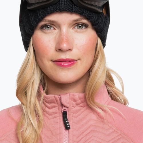 Dámska snowboardová mikina ROXY Limelight Zip Through 2021 dusty rose