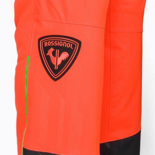 Pánske lyžiarske nohavice Rossignol Hero Ski neon red