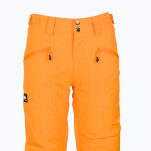 Detské snowboardové nohavice Quiksilver Boundry orange EQBTP03030