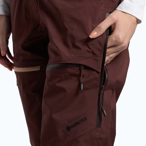 Dámske lyžiarske nohavice Maloja W'S MaleachiM brown 32102