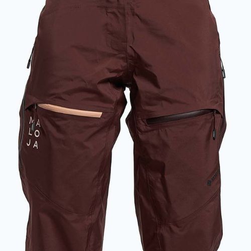 Dámske lyžiarske nohavice Maloja W'S MaleachiM brown 32102