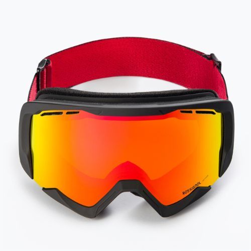 Lyžiarske okuliare Rossignol Spiral red/miror red
