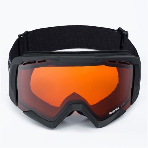 Lyžiarske okuliare Rossignol Spiral black/orange