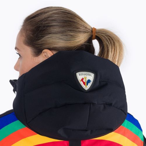 Dámska lyžiarska bunda Rossignol W Rainbow black