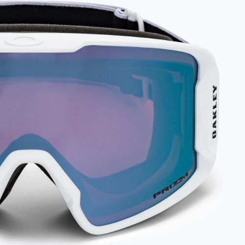 Lyžiarske okuliare Oakley Line Miner L white OO7070-73
