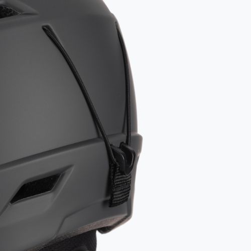 Pánska lyžiarska prilba Salomon Pioneer Lt Access šedá L411994