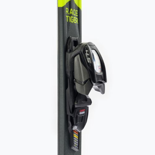 Detské zjazdové lyže Völkl RACETIGER Junior + 4.5 VMotion Jr. žltá 120465/6162T1.VA