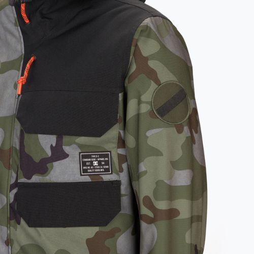 Pánska snowboardová bunda DC Haven woodland camo castlerock