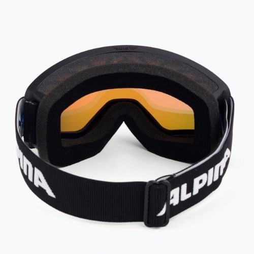 Lyžiarske okuliare Alpina Narkoja Q-Lite black/orange