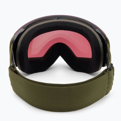 Lyžiarske okuliare Oakley Flight Deck M green OO7064-B1