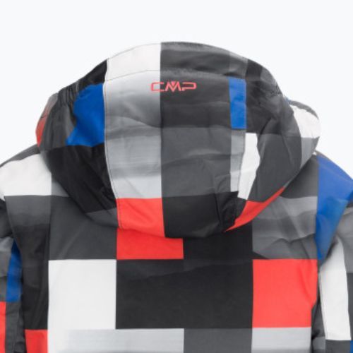 Detská lyžiarska bunda CMP sivá 39W1924/03ZH