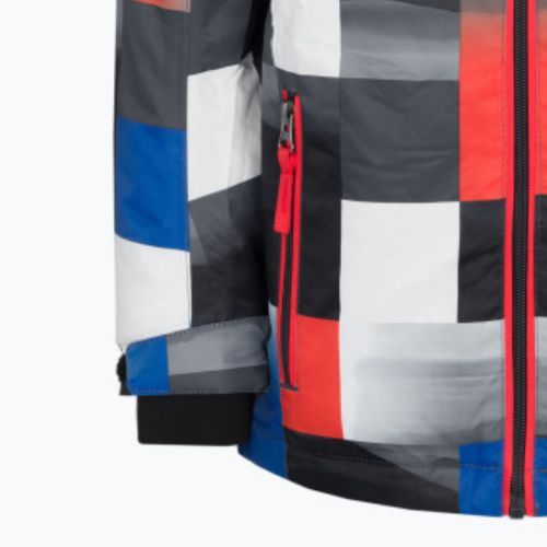 Detská lyžiarska bunda CMP sivá 39W1924/03ZH