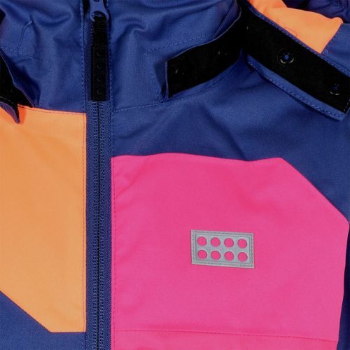 Detská lyžiarska bunda LEGO Lwjazmine 702 navy blue 11010259