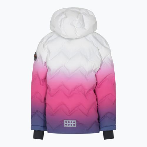 LEGO Lwjori 735 detská lyžiarska bunda biela 11010197