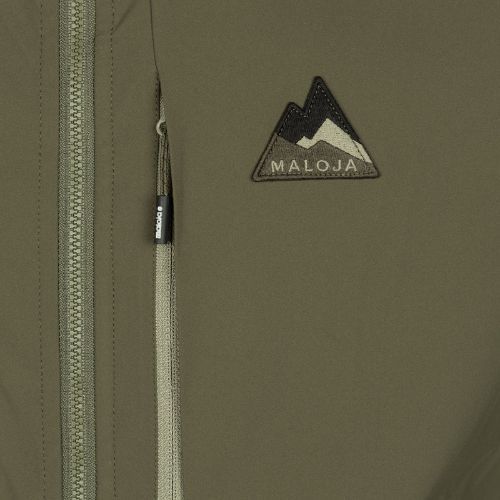 Maloja BeifussM pánska softshellová bunda zelená 32241-1-0560