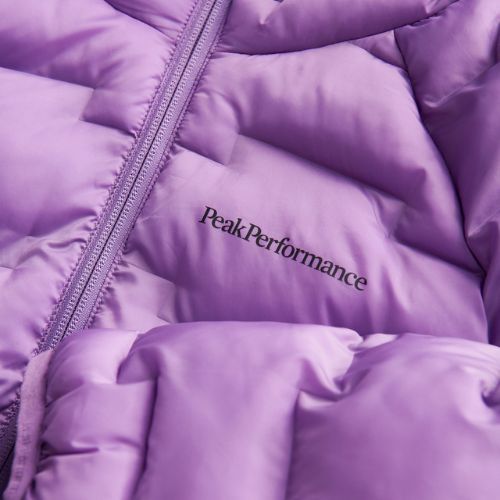 Dámska páperová bunda Peak Performance W Argon Hood purple G76394040