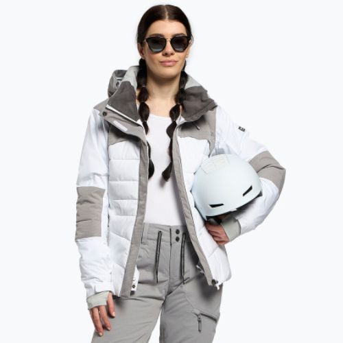 Dámska snowboardová bunda ROXY Dakota 2021 bright white
