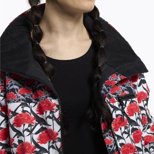 Dámska snowboardová bunda ROXY Rowley X Ski Parka 2021 bright white/white red