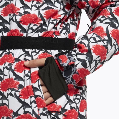 Dámska snowboardová bunda ROXY Rowley X Ski Parka 2021 bright white/white red