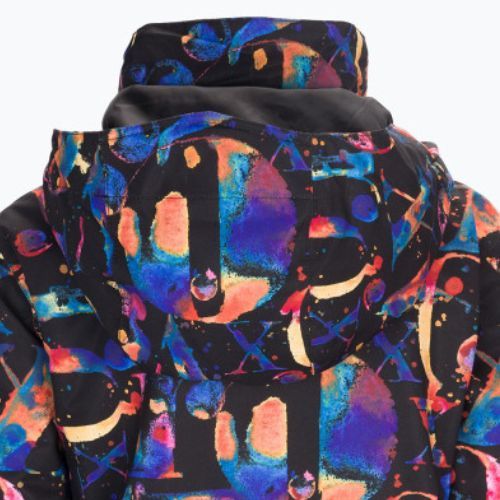 Detská snowboardová bunda ROXY Jetty Girl 2021 true black magic carpet