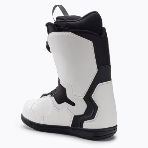 Pánske topánky na snowboard DEELUXE Id Dual Boa white/black 572115-1000