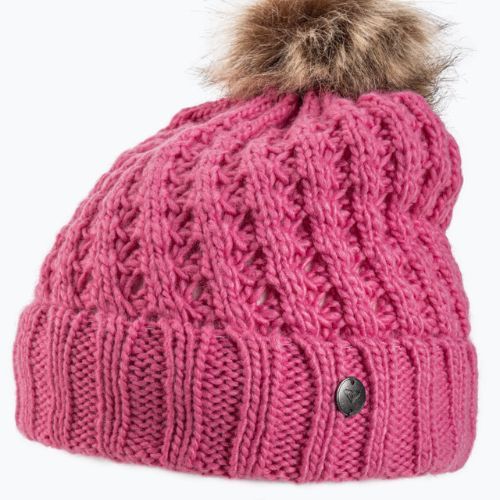 Detská zimná čiapka ROXY Blizzard Girl 2021 shocking pink