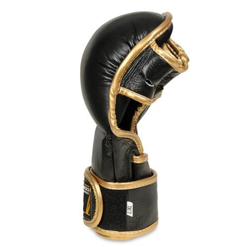 Bushido kožené tréningové rukavice MMA čierne Arm-2011D-L