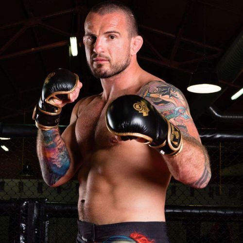 Bushido kožené tréningové rukavice MMA čierne Arm-2011D-L