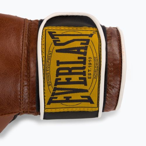 EVERLAST 1910 Klasické hnedé boxerské rukavice EV1910