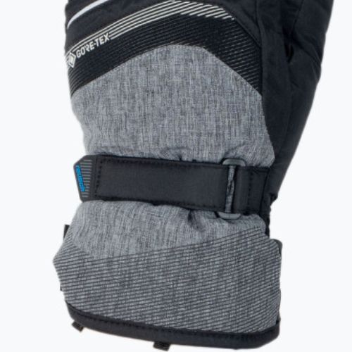 Detské lyžiarske rukavice Reusch Bolt GTX black/grey 49/61/305/7687