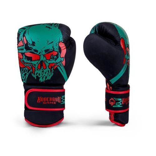 GroundGame Toxic boxerské rukavice čierne 21BOXGLOTOX10