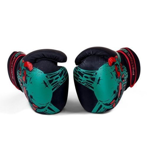 GroundGame Toxic boxerské rukavice čierne 21BOXGLOTOX10