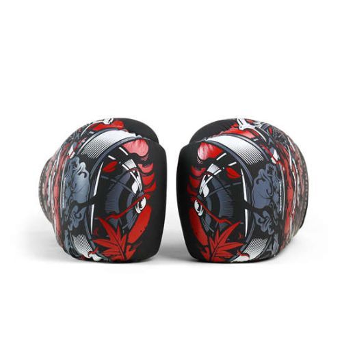 Boxerské rukavice Ground Game "Samurai" čierne 21BOXGLOSAM10