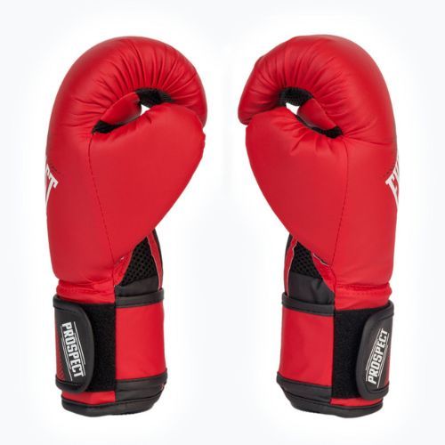 EVERLAST junior Pu Prospect Rukavice detské boxerské rukavice červené EV4600