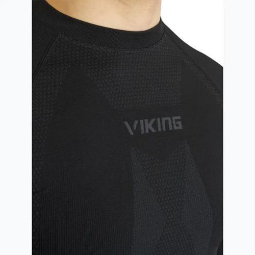Pánske termo tričko Viking Eiger black 500/21/2081