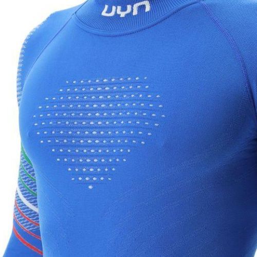 Koszulka termoaktywna męska UYN Natyon 2.0 Italy niebieska U100197
