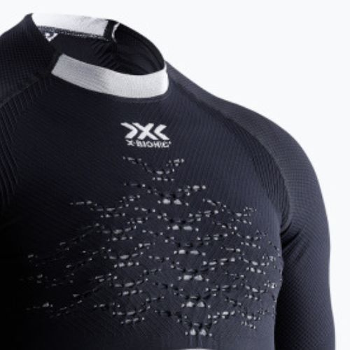 Termoaktívna pánska mikina X-Bionic The Trick 4.0 Run opal black/arctic white