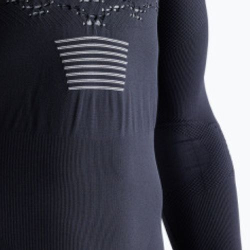 Termoaktívna pánska mikina X-Bionic The Trick 4.0 Run opal black/arctic white