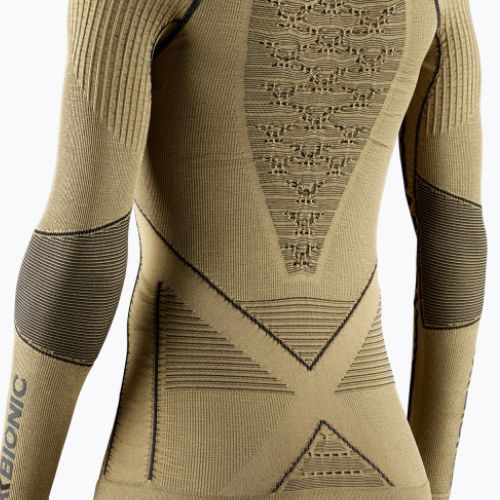 Dámska termoaktívna mikina X-Bionic Radiactor 4.0 gold/black
