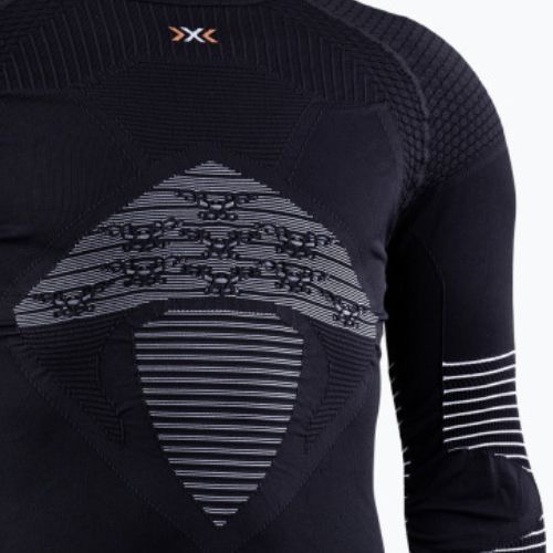 Termoaktívna pánska mikina X-Bionic Energizer 4.0 opal black/arctic white