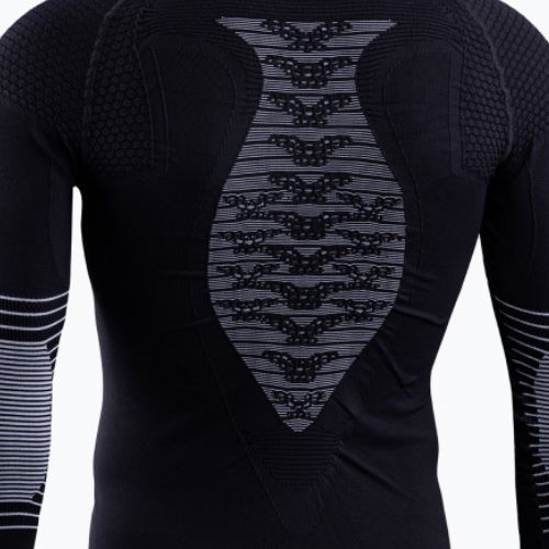 Termoaktívna pánska mikina X-Bionic Energizer 4.0 opal black/arctic white