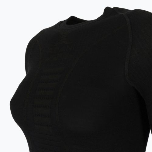 Dámska termoakčná mikina X-Bionic Apani 4.0 Merino black/black