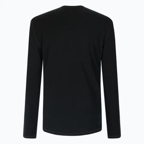 Pánska termoaktívna mikina Smartwool Merino Base Layer Crew Boxed black