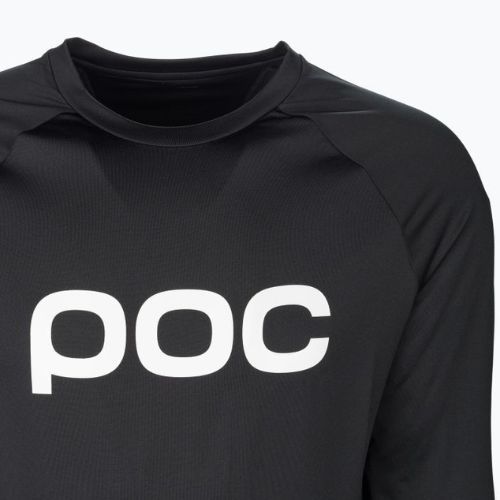 Pánske cyklistické oblečenie s dlhým rukávom POC Reform Enduro Jersey uranium black